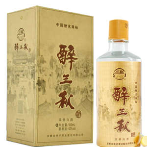 42度 500ml 防伪醉三秋价格查询