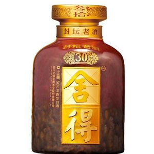 52度 500ml 舍得封坛老酒30年价格查询